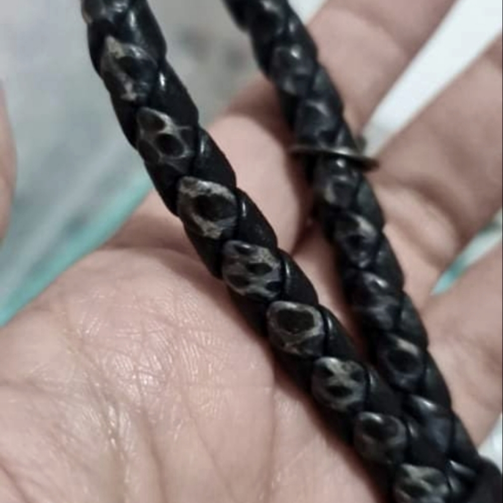 Bottega braided snake keychain